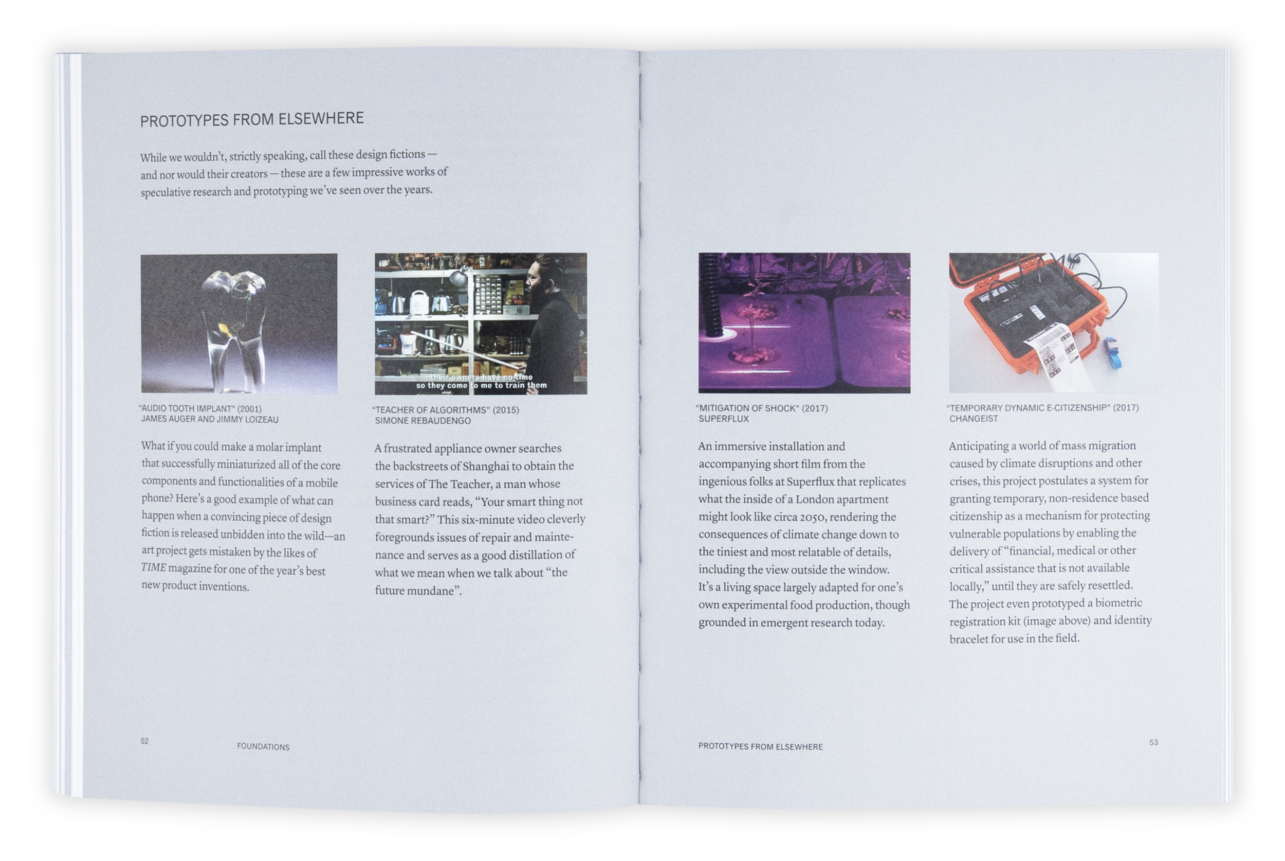 The Manual of Design Fiction - Set Margins'